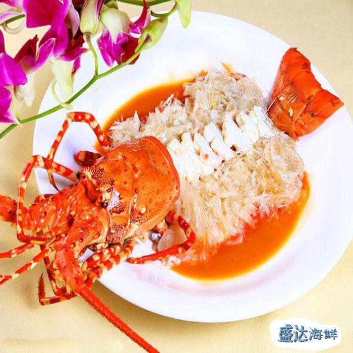 北京同城南非龙虾鲜活食用水产海鲜250g活虾