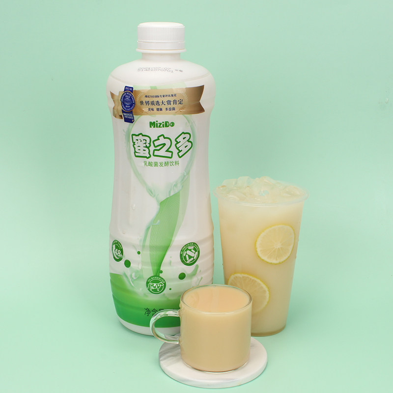 之多plus乳酸菌饮料锦乔浓缩含乳饮料优格15l瓶装果味