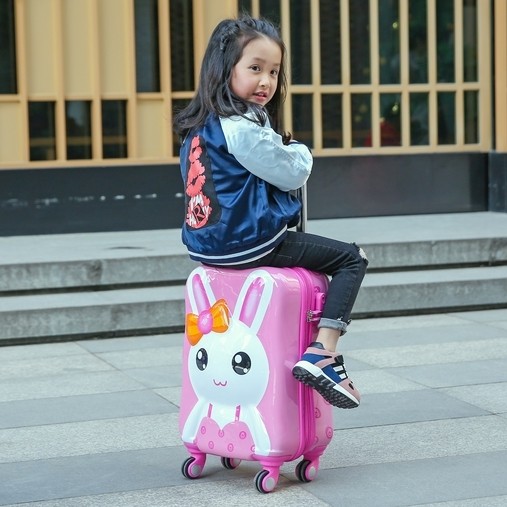 Big way male child trolley caster board chassis 18 cute cartoon suitcase luggage bag 20 inch female Big way male child trolley caster board chassis 18 cute cartoon suitcase luggage bag 20 inch female