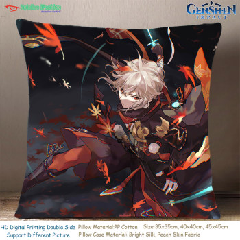 Genshin Impact Maplehara Manyo MiHoYo ເກມ Anime Peripheral Customized Student Square Pillow Square Pillow Case