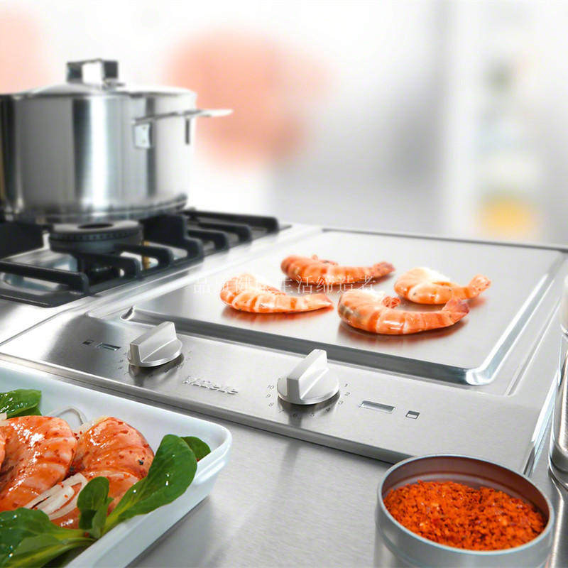 现货miele美诺铁板烧不锈钢组合式灶具cs1327德国其它厨房家电