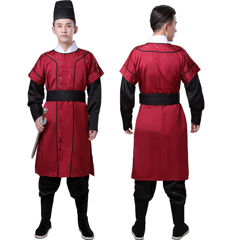 古代士兵服衙役影视服装 捕快汉服轿夫服装 明朝御林军