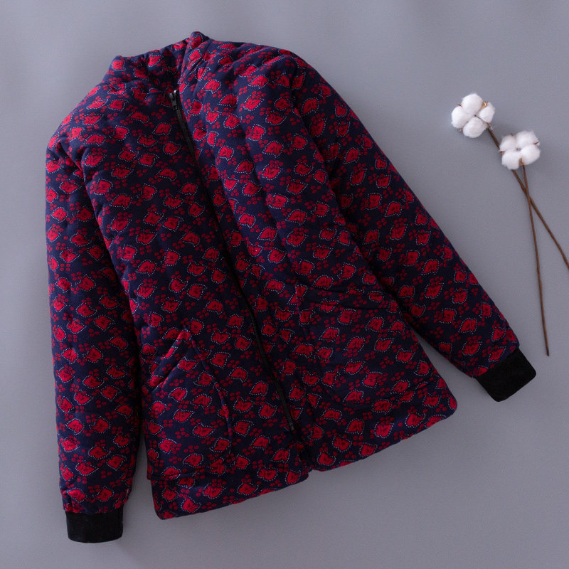 纯棉棉花棉袄女士中老年人加厚保暖手工大人棉衣棉衣