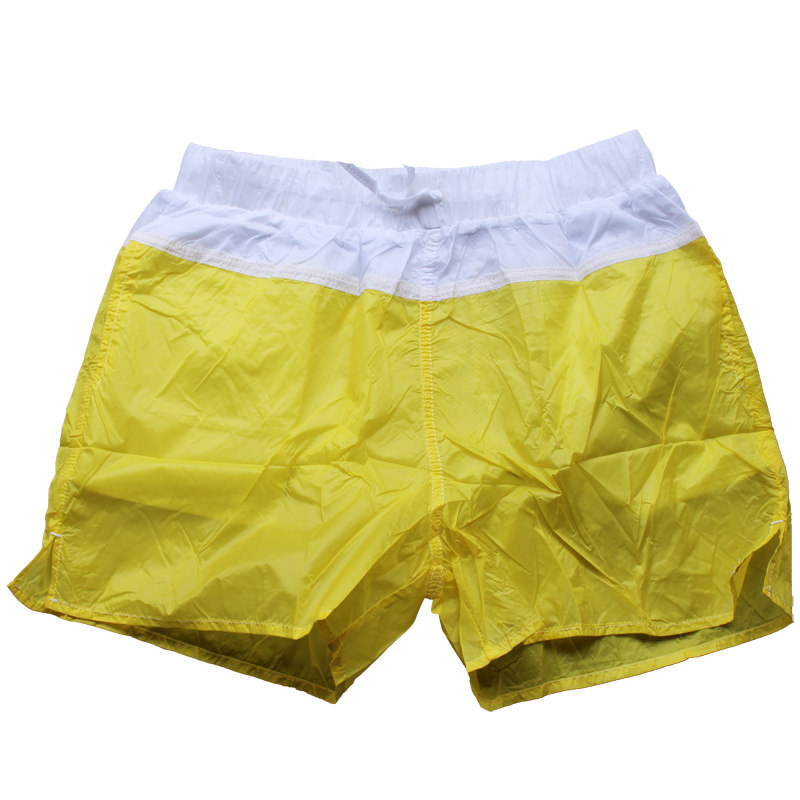 desmiit轻薄沙滩裤男海边度假性感半透明泳裤防晒沙滩裤