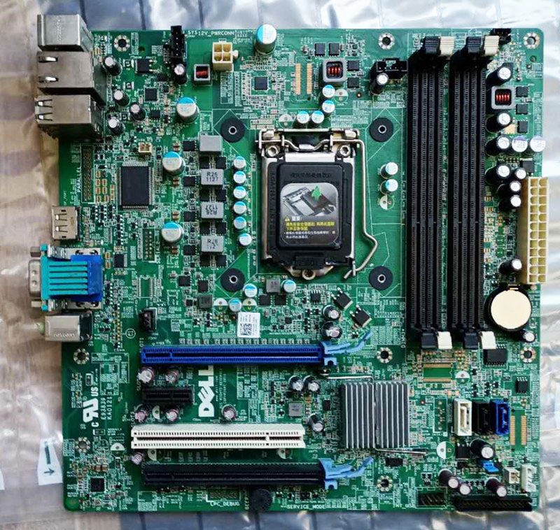 机箱一年保换戴尔optiplex990dtmt台式电脑主板q67主板