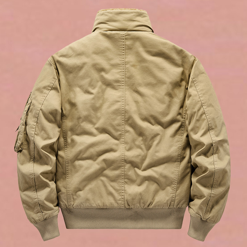 n1海军甲板2022秋冬新款男士休闲加厚棉袄棉衣