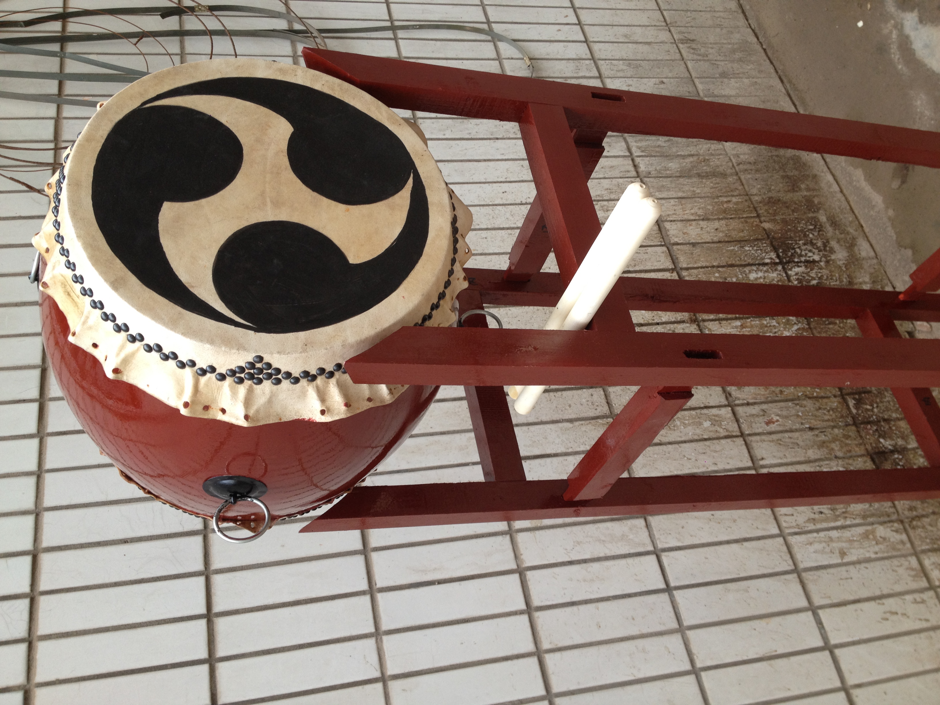 太鼓80cm日本鬼太武道馆专用龙鼓战鼓寺庙牛皮战鼓