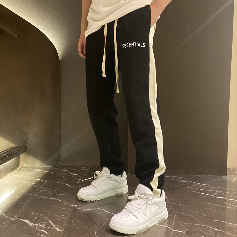 FEAR OF GOD  ESSENTIALS高街FOG休闲裤宽松束脚运动卫裤长裤男潮