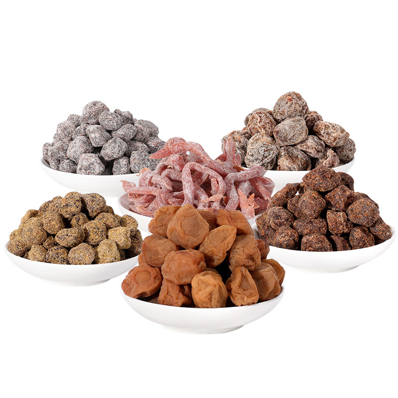 苏式蜜饯话梅苏州西山特产怪味甘草小李子香草梅类制品