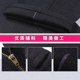 Autumn and winter middle-aged men's casual pants plus velvet thickening middle-aged and elderly men's trousers trousers father pants loose men Autumn and winter middle-aged men's casual pants plus velvet thickening middle-aged and elderly men's trousers trousers father pants loose men