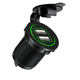 Car modification USB car charger car mobile phone charger 4.8A motorcycle plus female seat accessories 12V24V universal Car modification USB car charger car mobile phone charger 4.8A motorcycle plus female seat accessories 12V24V universal