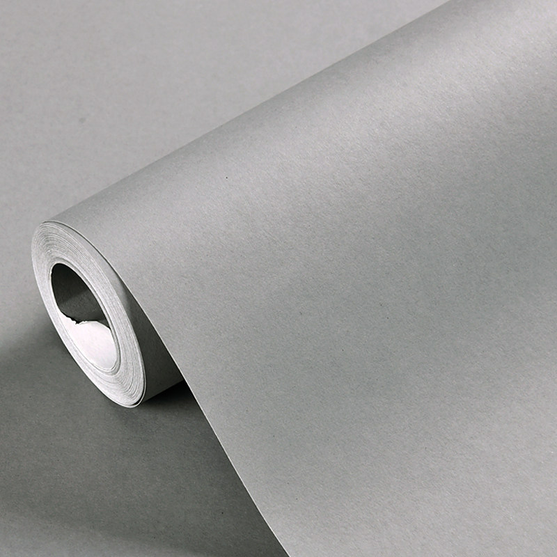 浅灰色系壁纸浅泥灰色无纺布墙纸中灰蓝灰客厅无纺布墙纸