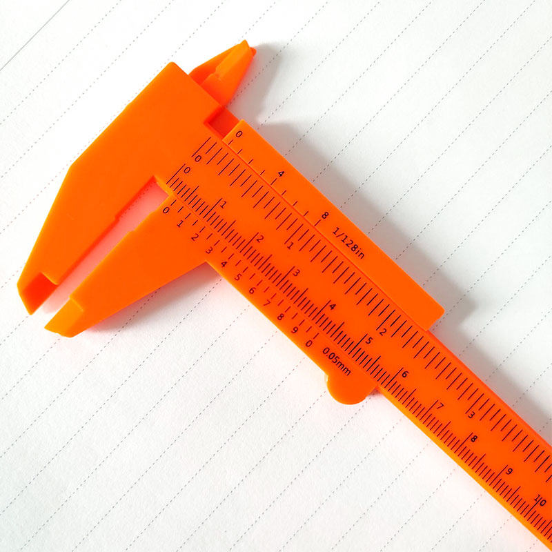 游标卡尺儿童塑料手工学生卡尺实验测量工具规格尺子