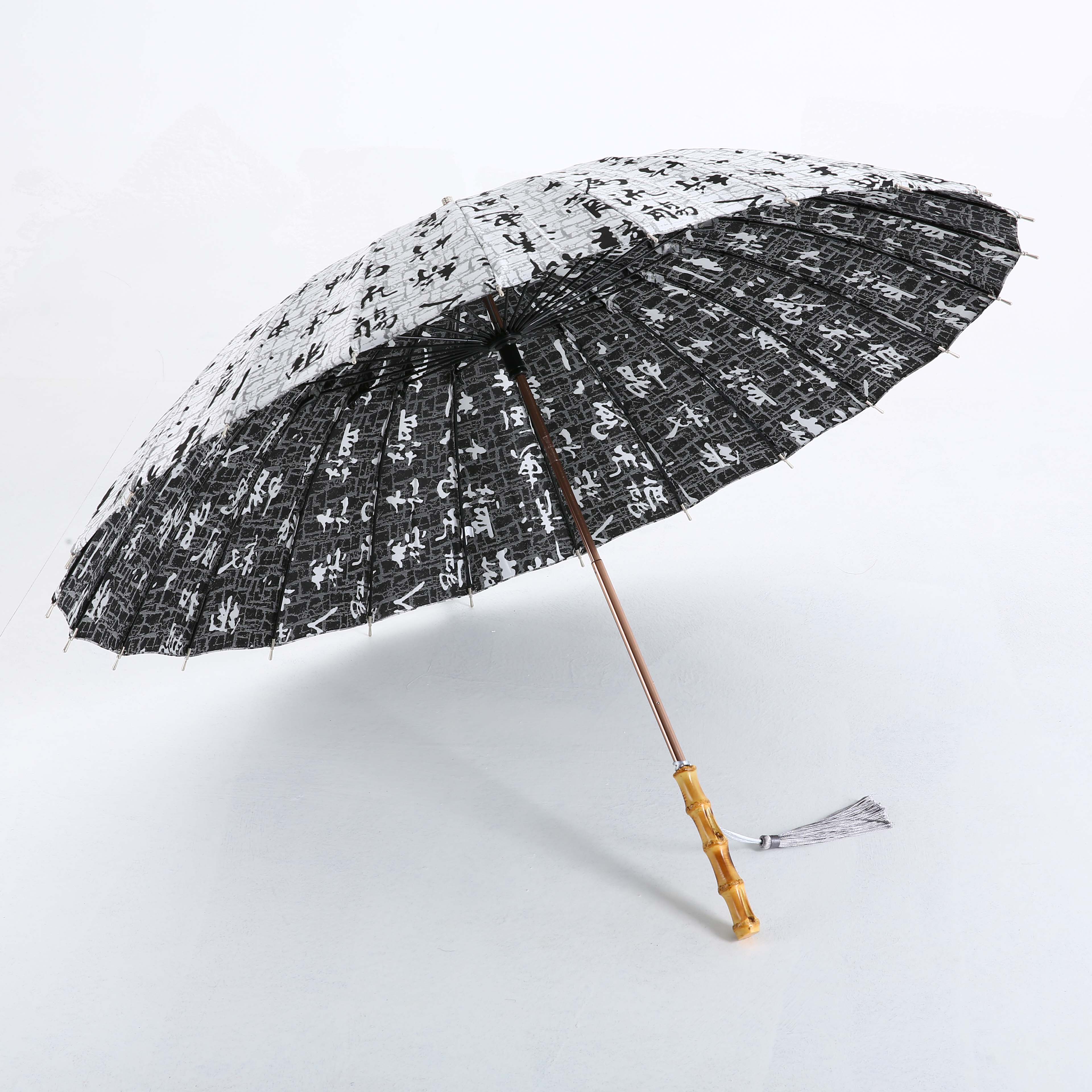 lilac紫丁香高端兰亭创意直柄雨伞文创原创定制伞