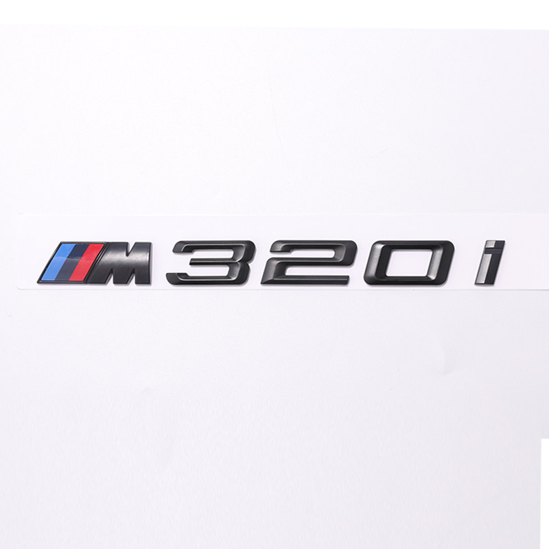 华晨宝马316li320i328i335li标贴侧标混合动力黑色改装车汽车车标