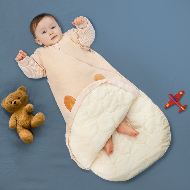 Antarctic baby sleeping bag autumn and winter baby spring and autumn thin anti-kick quilt for newborn children and children four seasons universal Antarctic baby sleeping bag autumn and winter baby spring and autumn thin anti-kick quilt for newborn children and children four seasons universal