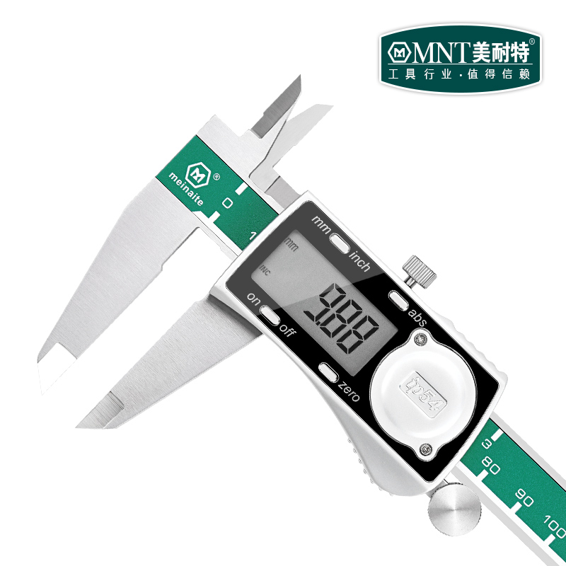 德国美耐特电子数显卡尺 原点型高精度游标卡尺0-150-200-300mm