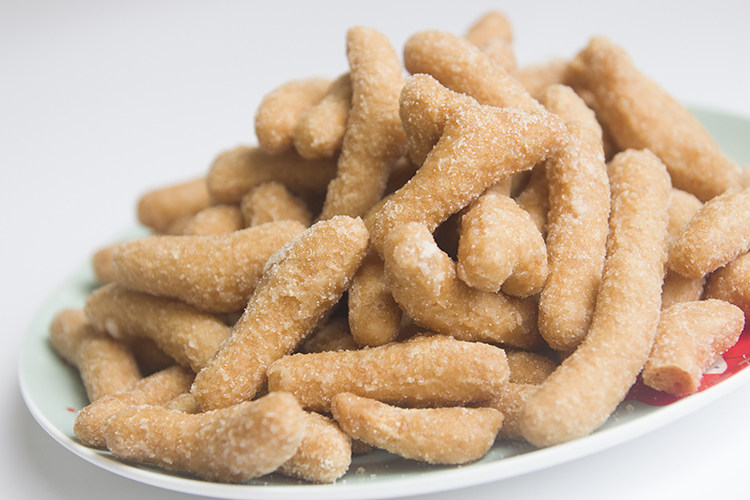 兰花根湖南攸县土特产传统糕点甜食休闲零食手工制作一罐