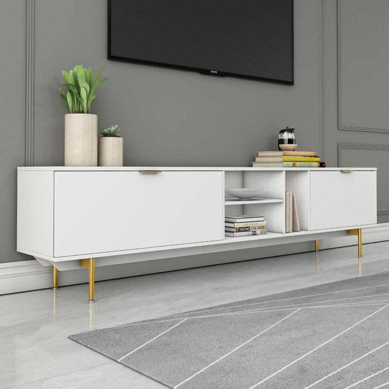 24米轻奢电视柜茶几组合小户户型现代简约客厅高脚电视柜