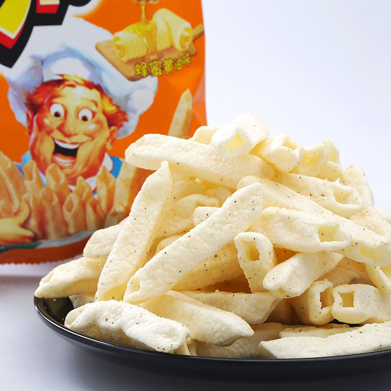好丽友呀土豆蜂蜜黄油味40克袋网红薯片薯条土豆条膨化零食小吃