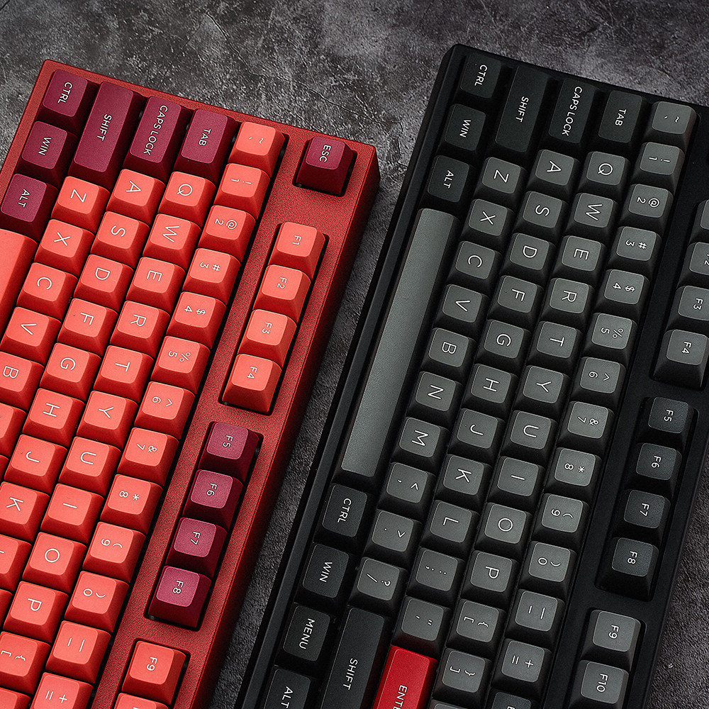 无铭诚品osa高度dolch熔岩橙客制化大全全套键帽