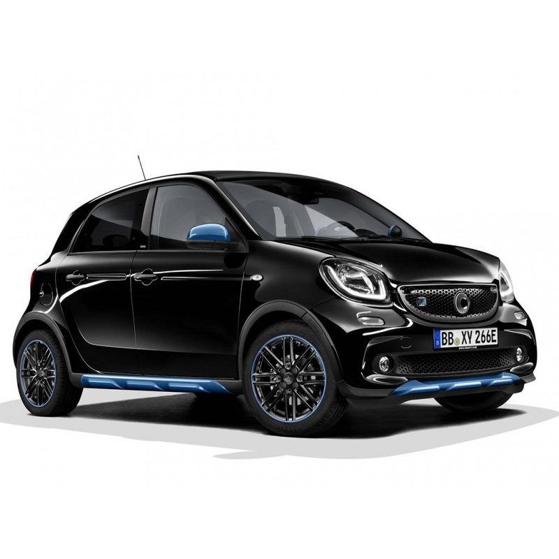 适用奔驰smart四门forfour尾箱smart新能源遮物后备车载收纳箱