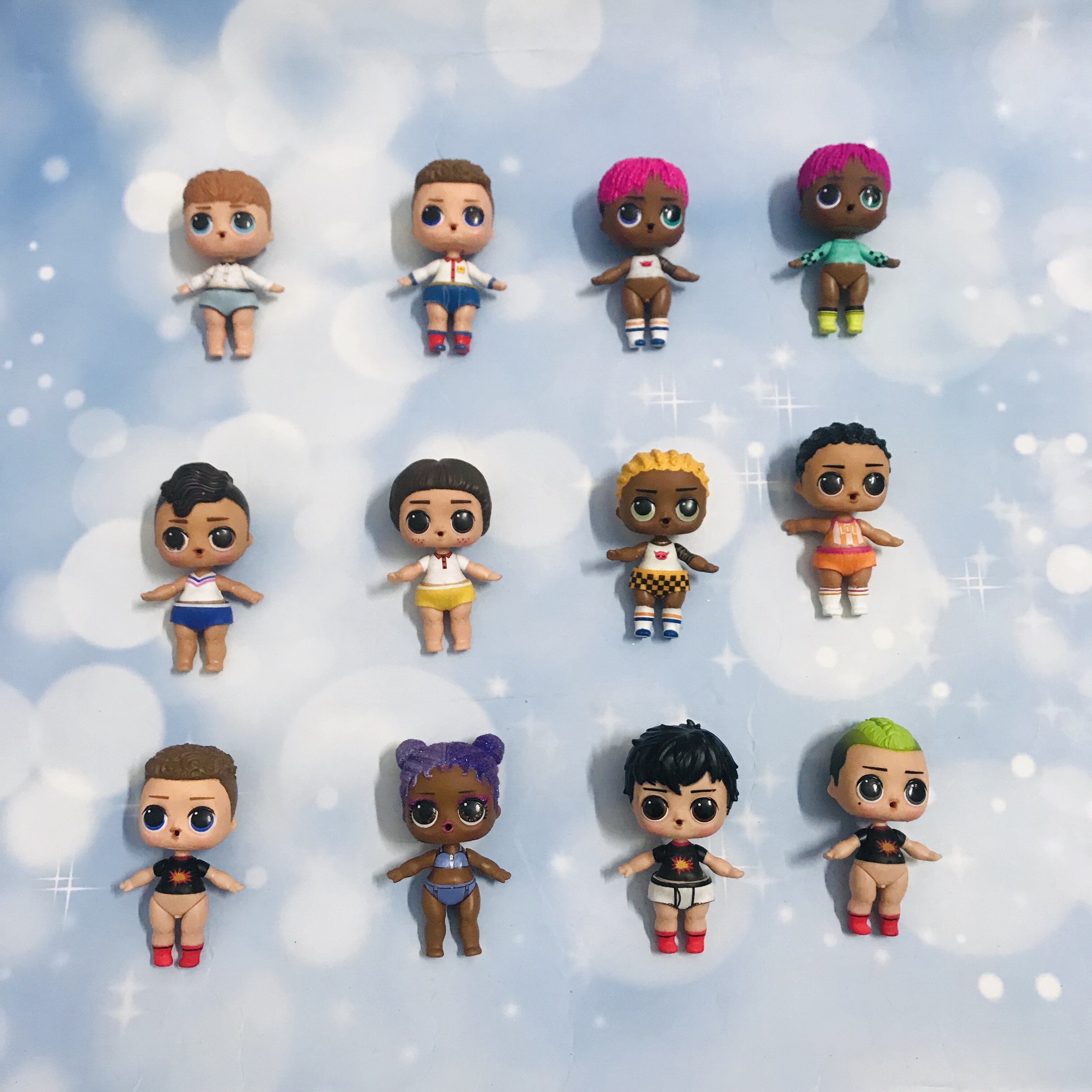 正版lol惊喜喜娃娃6代植发系列假发换发套装娃娃