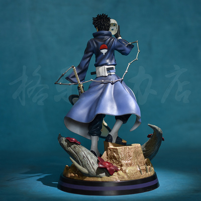 火影忍者 晓组织 宇智波带土 面具可换  gk 手办 模型 摆件