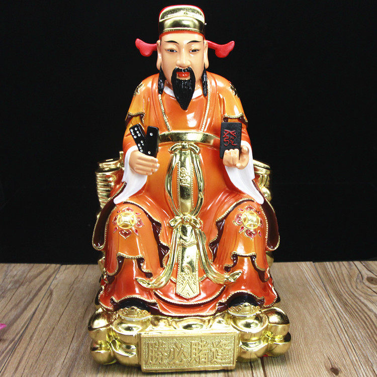 神像赌钱祖师韩信爷偏财神增赌赌王招财棋牌摆件