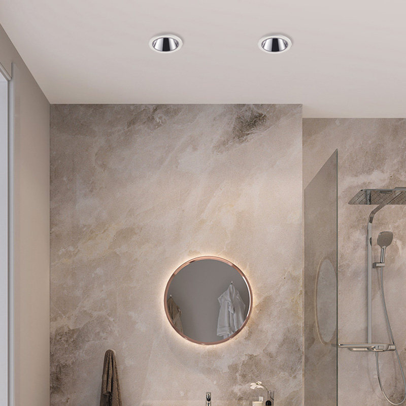 贤城led防水防雾射灯无主厨房浴室卫生间镜前灯筒灯