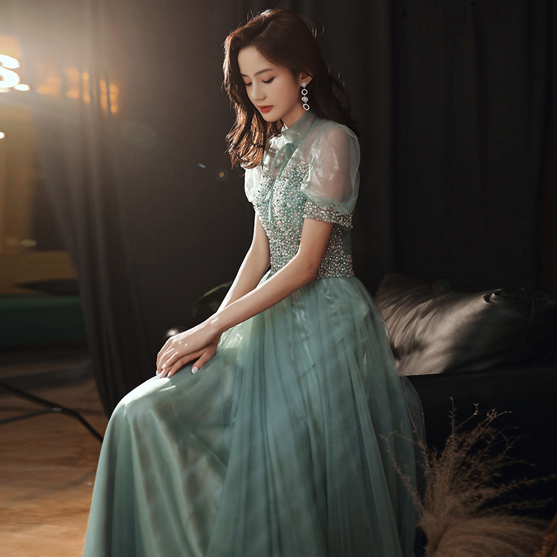 生日派对小礼礼服2020新款亮片梦幻仙女气质名媛礼服