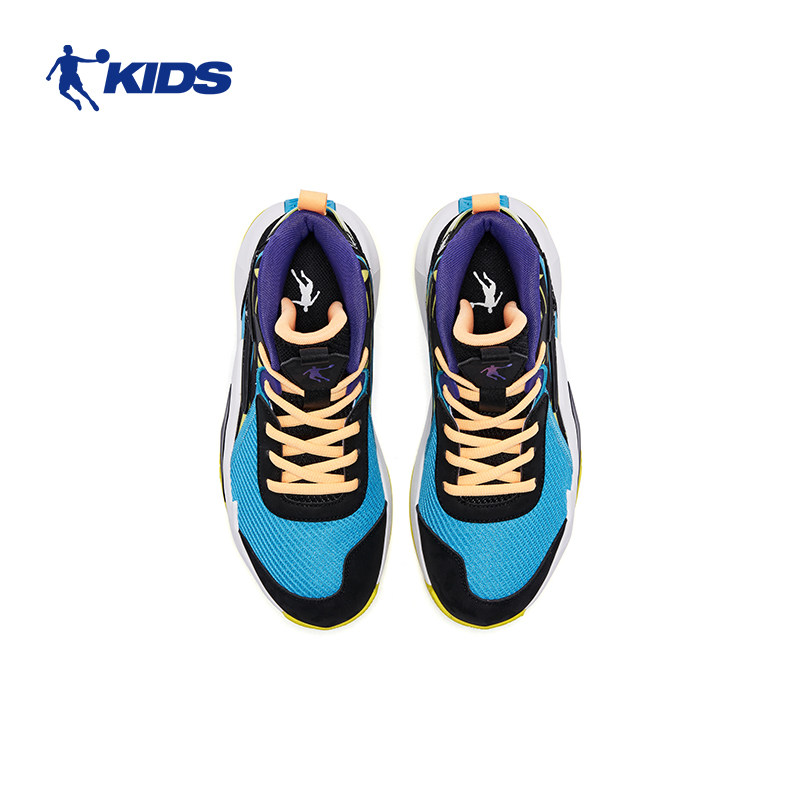 乔丹儿童篮球鞋子2021夏季新款中大防滑战靴运动鞋