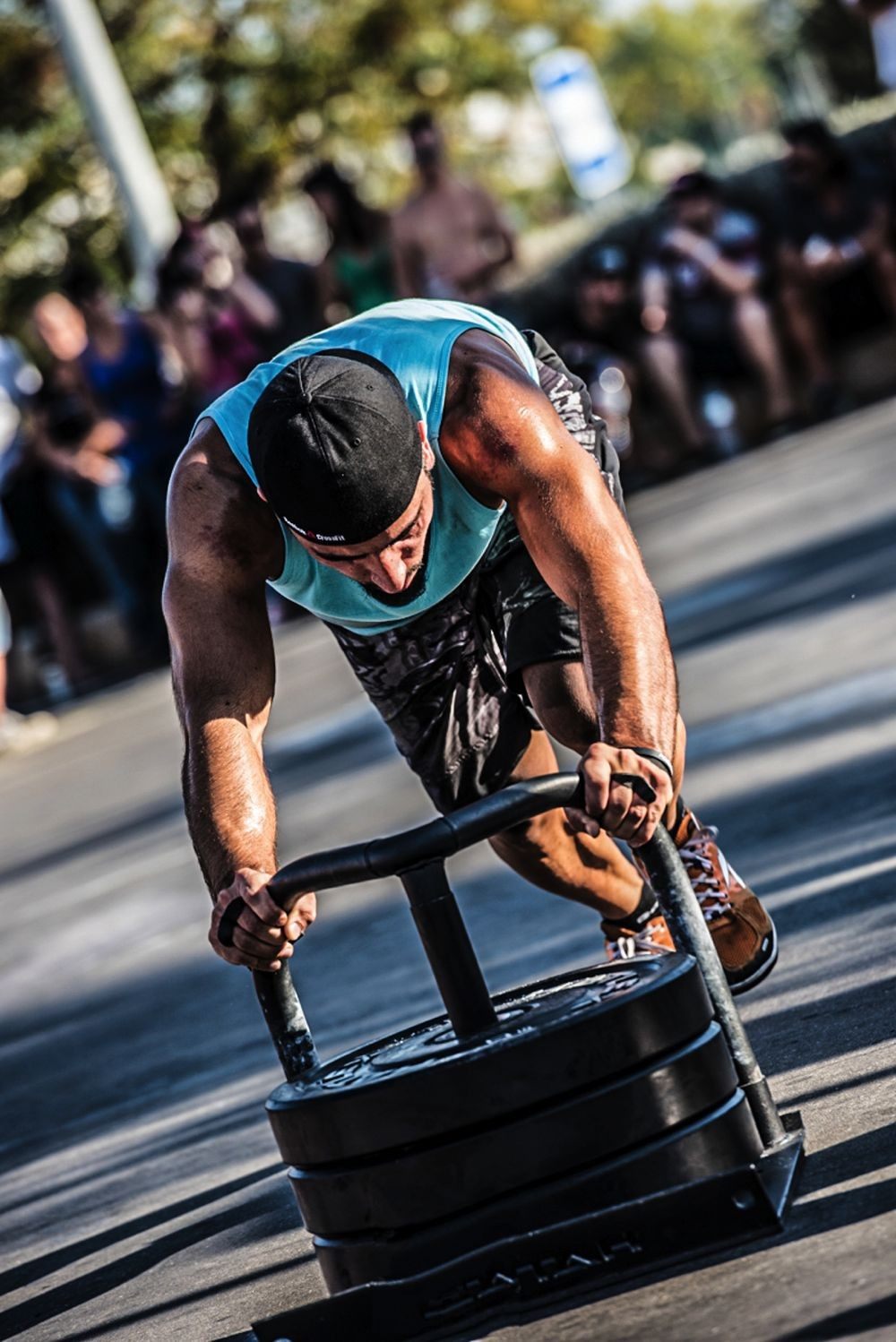 hatlex低阻力雪橇能量撬能量车爆发力训练体能耐力训练