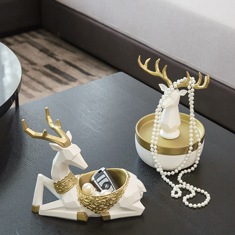 北欧风格家居家居装饰装饰品摆件首饰收纳房间卧室饰品盒