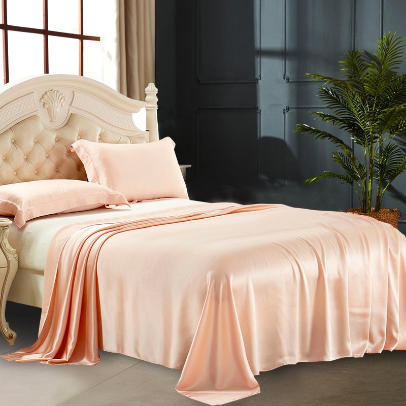 16/19/25姆米加厚真丝床单100桑蚕丝防滑床笠无拼接宽幅丝绸床单