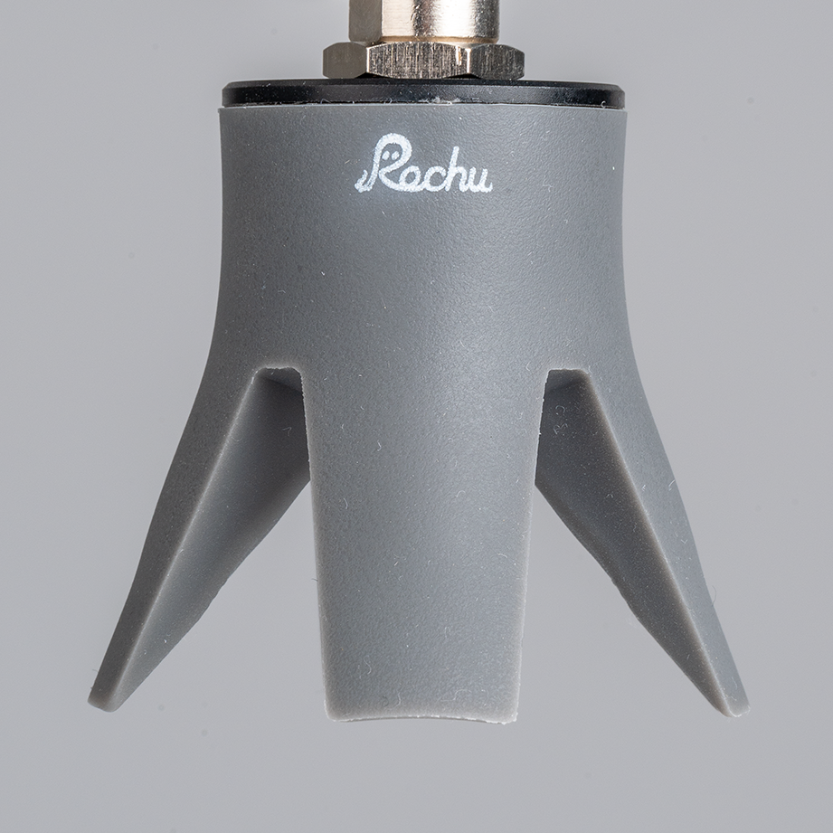 柔爪吸盘夹具气动替代气爪直通型组合机器人柔触真空吸盘