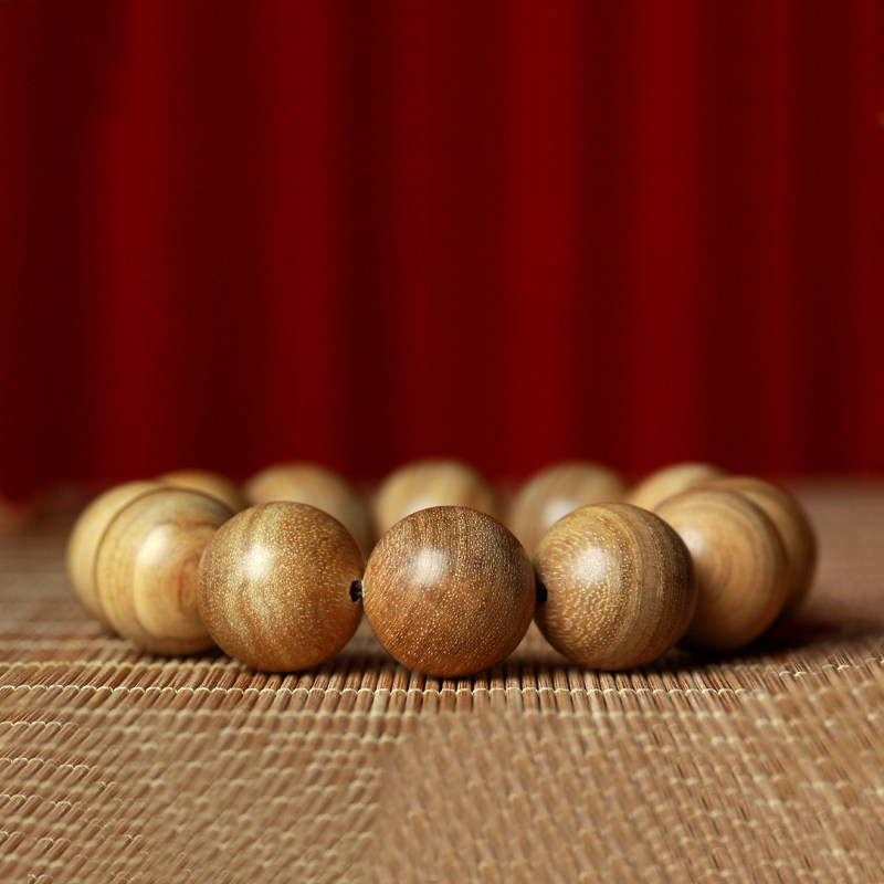 手链香木手串佛珠奶味沉香文玩手饰男女女士手串