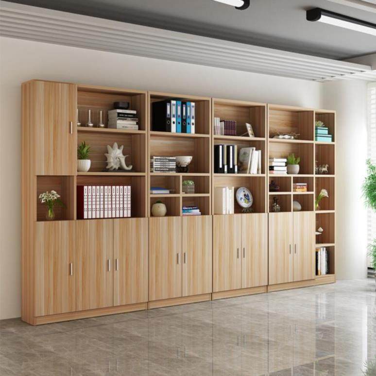 北欧欧风商用公司办公室文件柜工作室木质高柜出租房文件柜