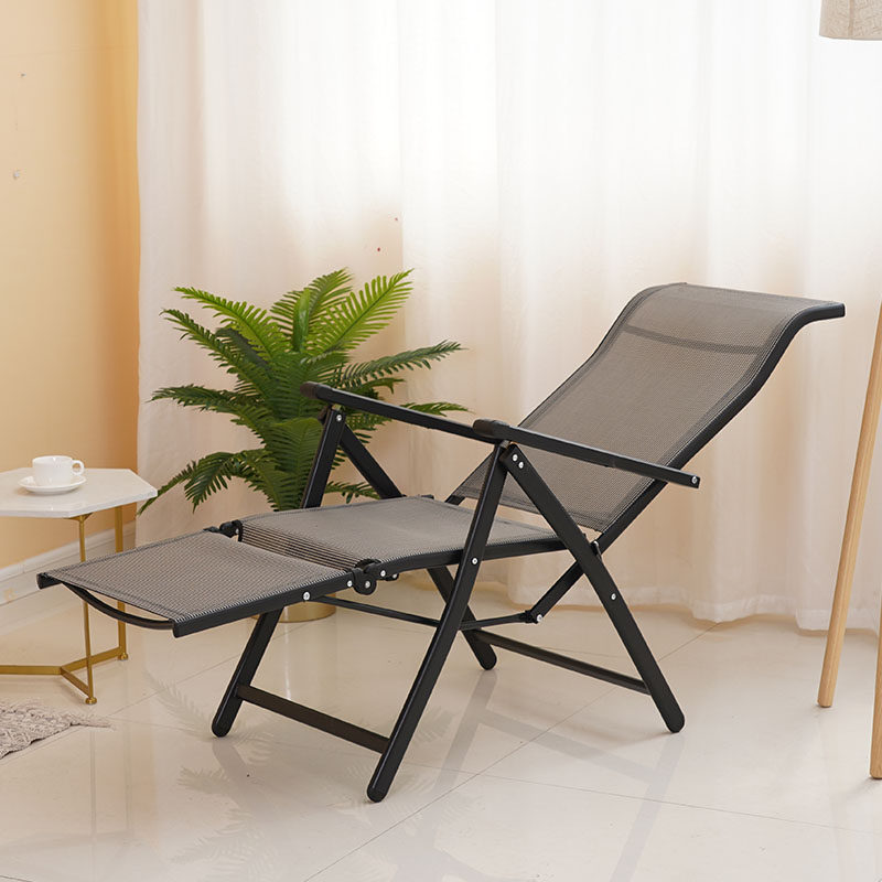 折叠躺椅办公室午休午睡睡椅阳台靠背休闲椅便携折叠椅