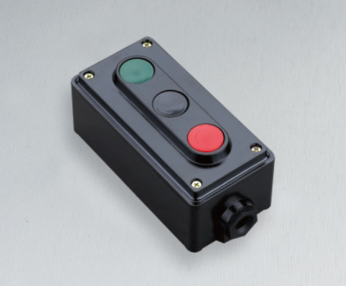 永前电气盒式防水型控制启动按钮开关la43h三位按钮