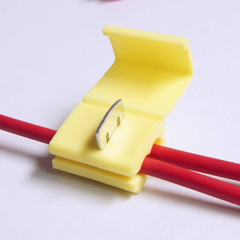 高端免破电线方电线端子无损接头夹连接线快速接线端子