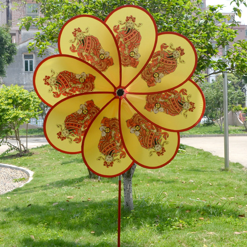 风车转运庙会布置户外开业景区公司楼盘布风车风车