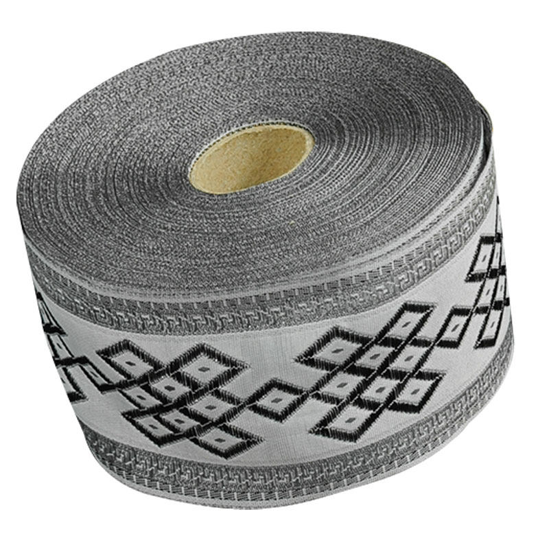 萌成窗饰 花纹017款窗帘提花布缝纫包边布布艺装饰辅料绸带布条