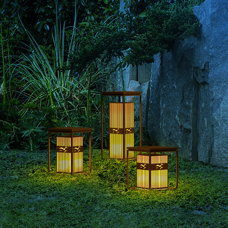 中式户外灯新庭院灯园林酒店景观灯公园庭院柱头草坪灯