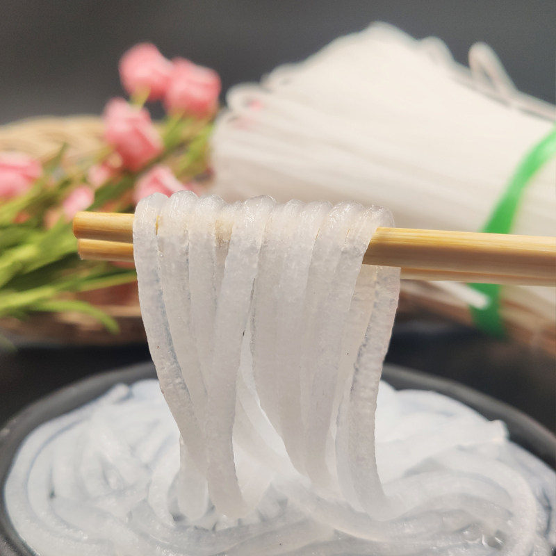 土豆粉条宁夏西吉手工马铃薯细粉宽粉豆粉火锅冲泡方便面