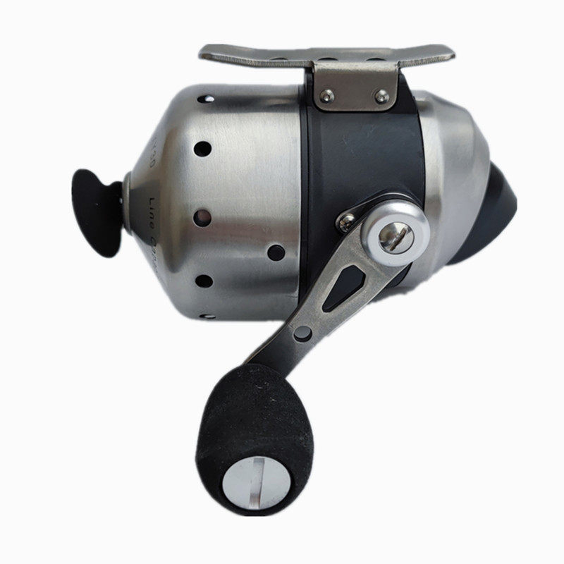 双鱼堡垒30渔轮弹弓打鱼镖射鱼轮射鱼器内藏式封闭鱼轮跟线器套装