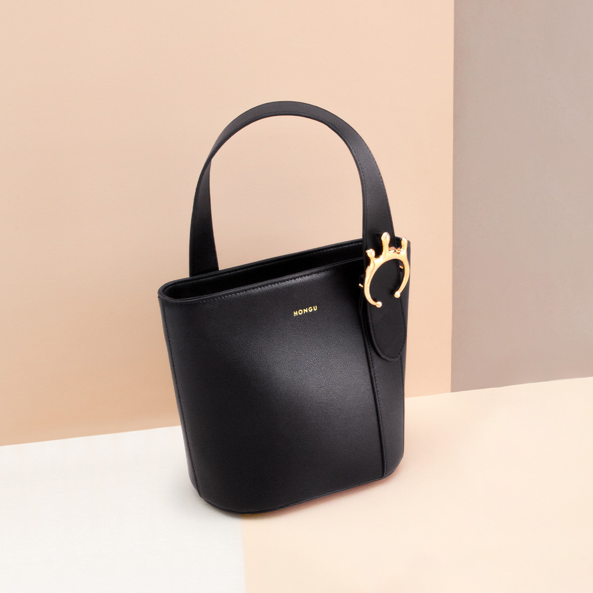 红谷牛皮水桶流行潮流休闲斜挎单肩时尚牛女包女士包袋