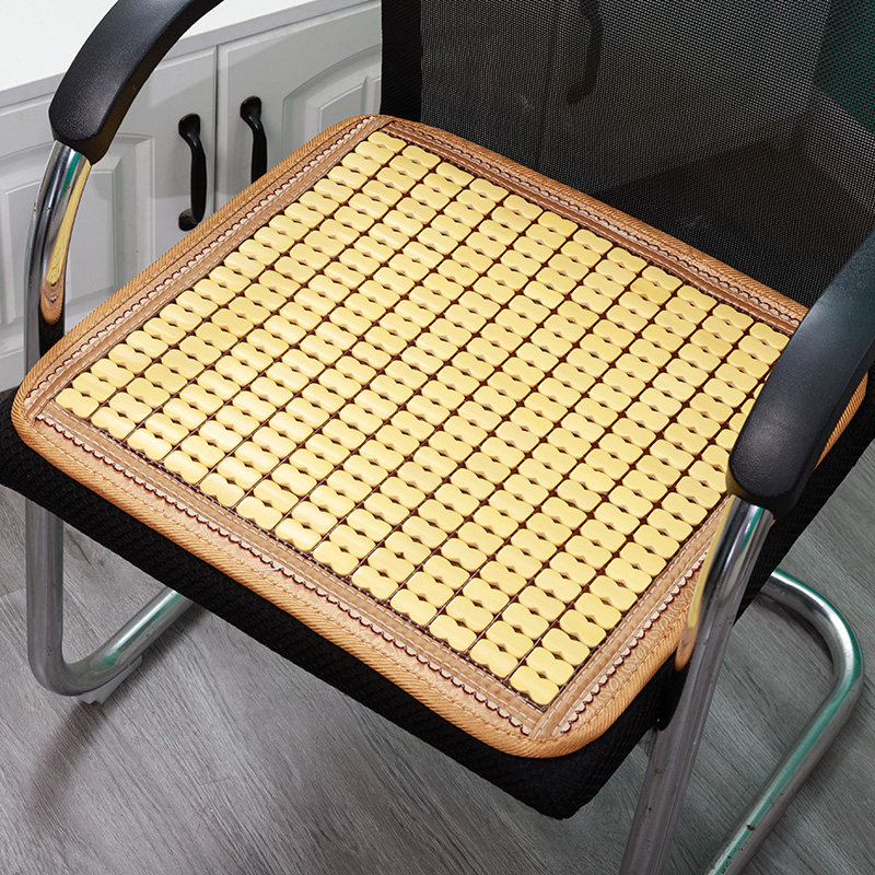 麻将凉席坐垫夏天透气办公室椅子夏季汽车冰凉椅垫