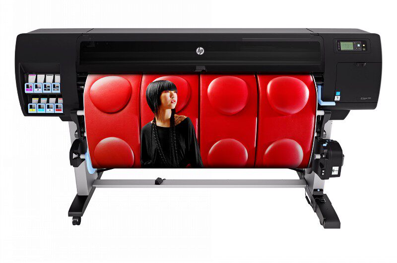 hpz681060寸专业影像级大幅面打印机广告图文绘图仪