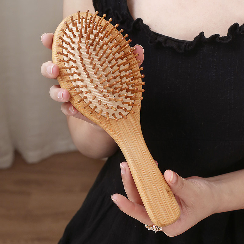 气囊气垫梳按摩梳头皮经络头部防脱发静电女士专用长发卷发木梳子